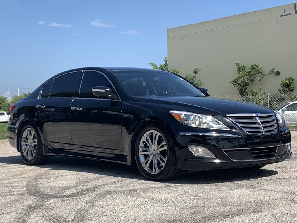 Pre-Owned 2012 Hyundai Genesis 3.8 4D Sedan in Miami #D0T226835A ...